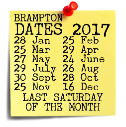 Brampton Farmers Market dates for 2017