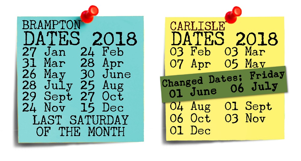 Carlisle and Brampton Farmers Markets in 2018