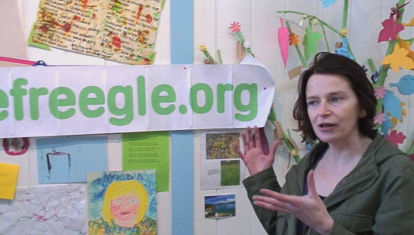 Freegle volunteer Juliet explains Freegle