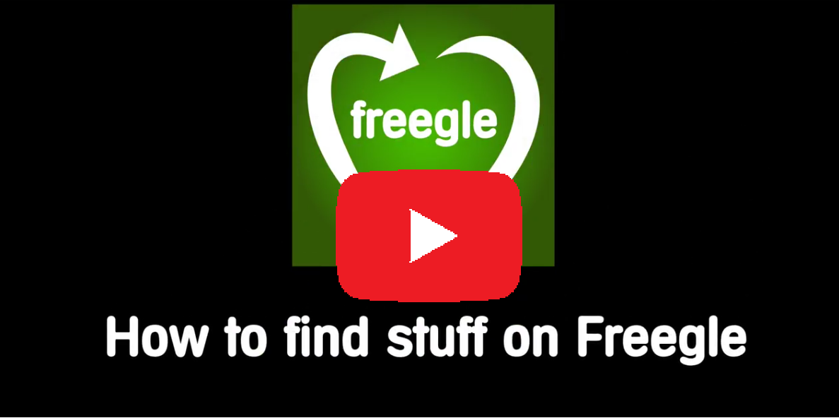 How to find stuff on Freegle video