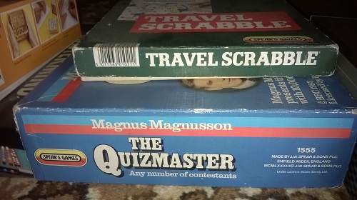 An old copy of Quizmaster that we still play